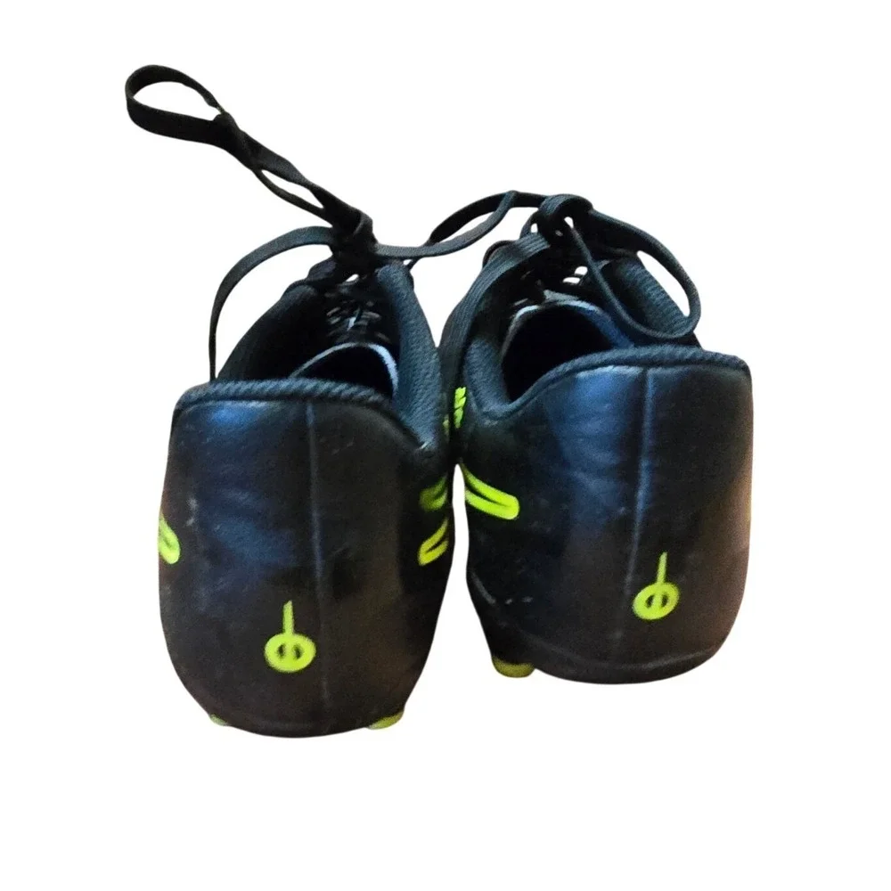 Nike Tiempo Legend Black‎ Volt Soccer Cleats FG Youth Cleats